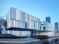 極簡先鋒藝術館室內空間展示效果-1545-06