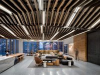 后現(xiàn)代精致辦公室裝修裝飾設計效果-1518-02