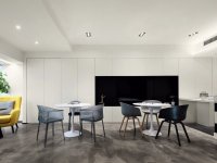 極簡黑白辦公室裝修裝飾設(shè)計效果-第1528期