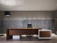 現代風格辦公室裝修裝飾設計效果-第1588期