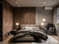 現(xiàn)代風格家居裝修裝飾室內(nèi)設(shè)計效果-A8039-5