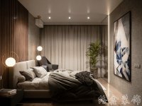 現(xiàn)代風格家居裝修裝飾室內(nèi)設(shè)計效果-A8039-6