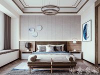 新中式風格家居裝修裝飾室內(nèi)設(shè)計效果-G608-3
